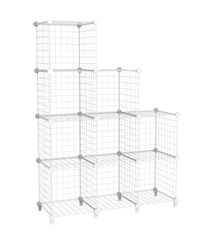 Amazon｜SONGMICS メタルラック ワイヤーボックス 組立簡単 DIY可能 30